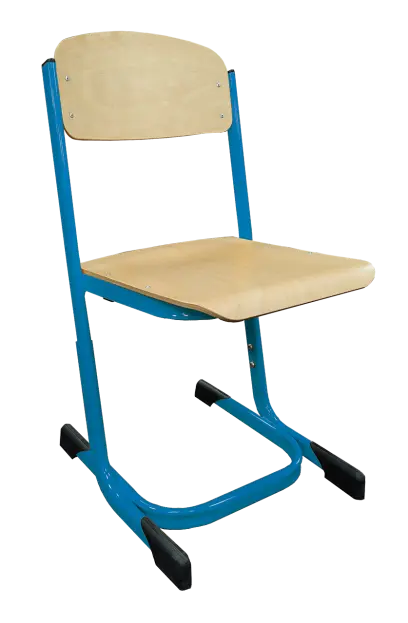 EDUARD židle student. stavitelná, velikost 4 - 6 RAL 5015 - modrá